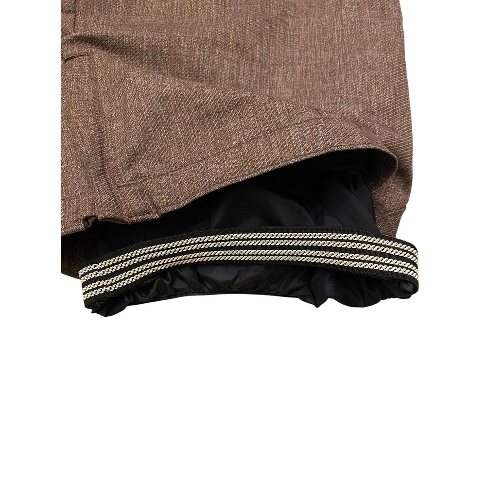 Obermeyer Revert Snowboard Pants Mens M Brown Melange Cargo Ski Insulated Vent - Picture 6 of 13